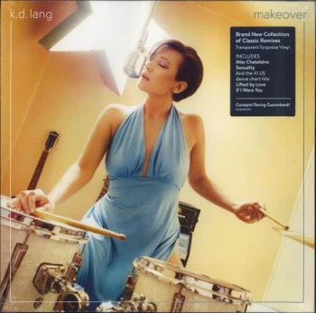 Image of K.D. Lang Makeover - Turquoise Vinyl - Sealed 2021 UK 2-LP vinyl set 075597916379