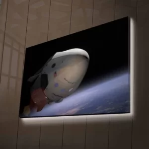 Image of NASA-038 Multicolor Decorative LED Lighted Canvas Painting