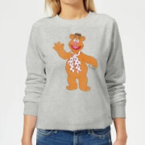 Image of Disney Muppets Fozzie Bear Classic Womens Sweatshirt - Grey - S