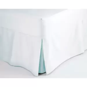 Image of Fitted Sheet Valance Single Duck Egg