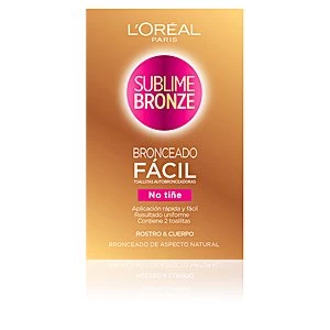 Image of SUBLIME BRONZE toallitas autobronceadoras cuerpo & cara 2 ud