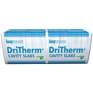 Image of Knauf Insulation Earthwool Dritherm Cavity Slab 37 Standard 100mm