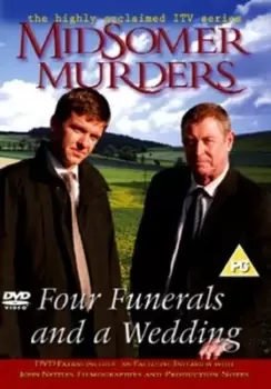 Image of Midsomer Murders Four Funerals and a Wedding - DVD