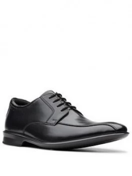 Image of Clarks Bensley Run Lace Up Shoe - Black