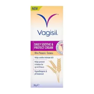 Image of Vagisil Daily Soothe & Protect Cream with Prebiotic Oatmeal
