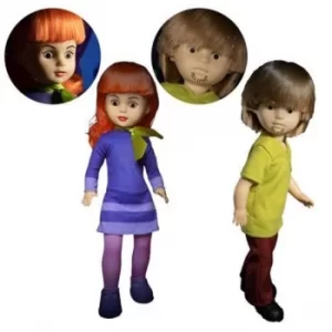 Image of Daphne and Shaggy Living Dead Dolls Scooby Doo Build a Figure