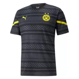 Image of 2021-2022 Borussia Dortmund Prematch Jersey (Black)