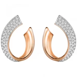 Image of Ladies Swarovski PVD rose plating EXIST EARRINGS