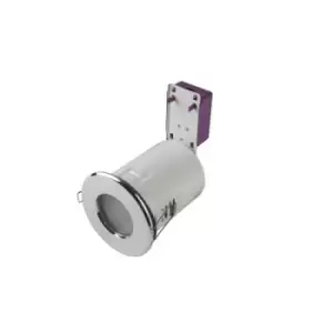 Image of Robus Starling IP65 Main Voltage Steel Fire Rated Shower Downlight Chrome - RSF20165-03