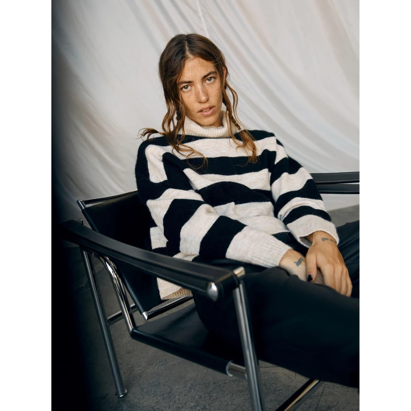 Image of Object Minna Jumper - Beige Beige 8