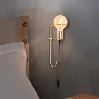 Image of Pota - 3662 Gold Wall Lamp