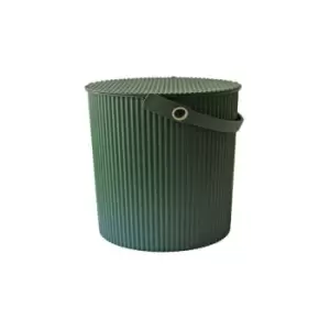 Image of Omnioutil Storage Bucket & Lid Mini Dark Green