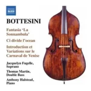 Image of Giovanni Bottesini - Fantasia La Sonnambula CD Album - Used