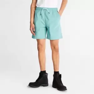 Image of Timberland Progressive Utility Shorts For Men In Green Teal, Size M