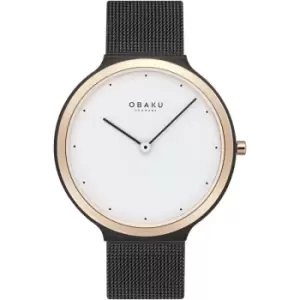 Image of Mens Obaku Satin Tuscany Watch