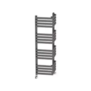 Image of Terma Outcorner 1005mm x 300mm Towel Warmer Modern Grey 1866 BTU's - Modern Grey