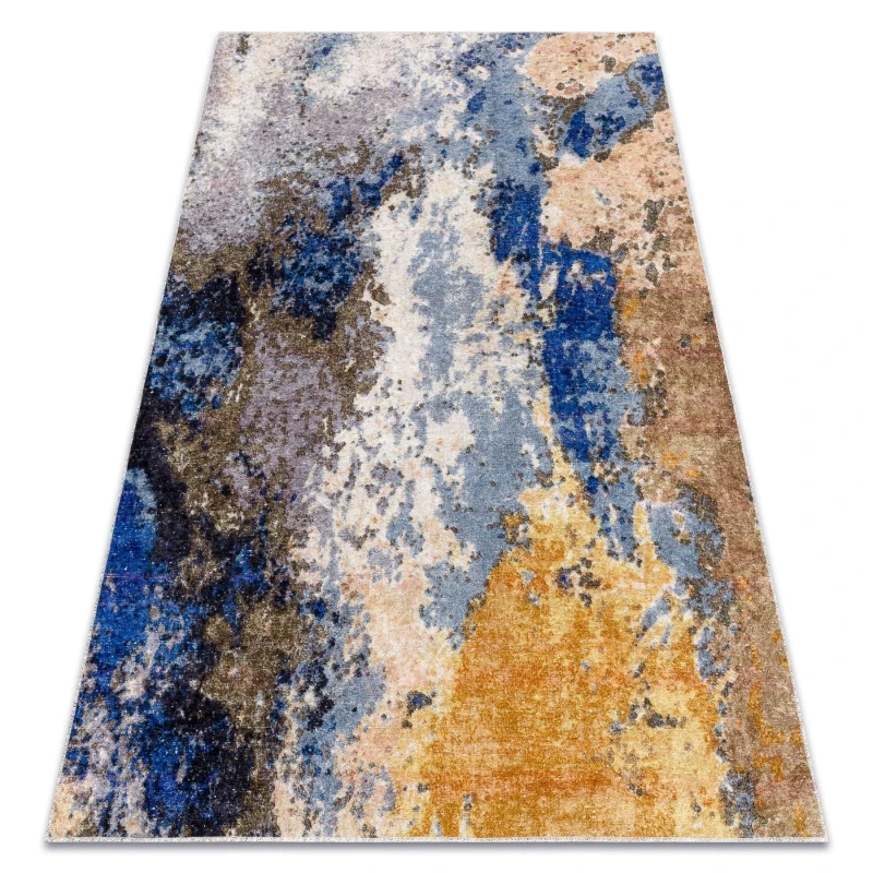 Image of RugsX Miro Rug in Blue Size: 140cm x 190cm Blue Unisex 140cm x 190 cm