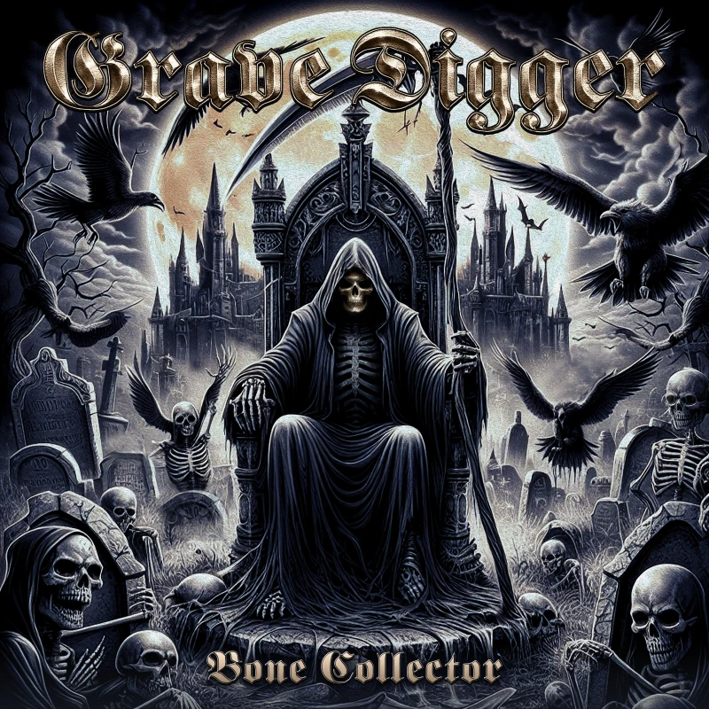 Image of Grave Digger Bone collector CD multicolor Onesize Unisex
