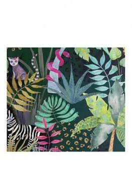 Image of Arthouse Hidden Jungle Emerald Wallpaper