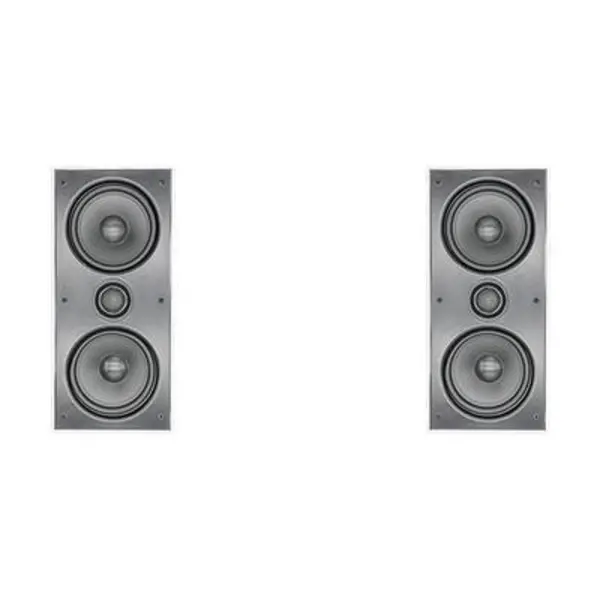 Image of e-audio 2 x Dual 6.5" 2-Way In-Wall Left And Right Speaker