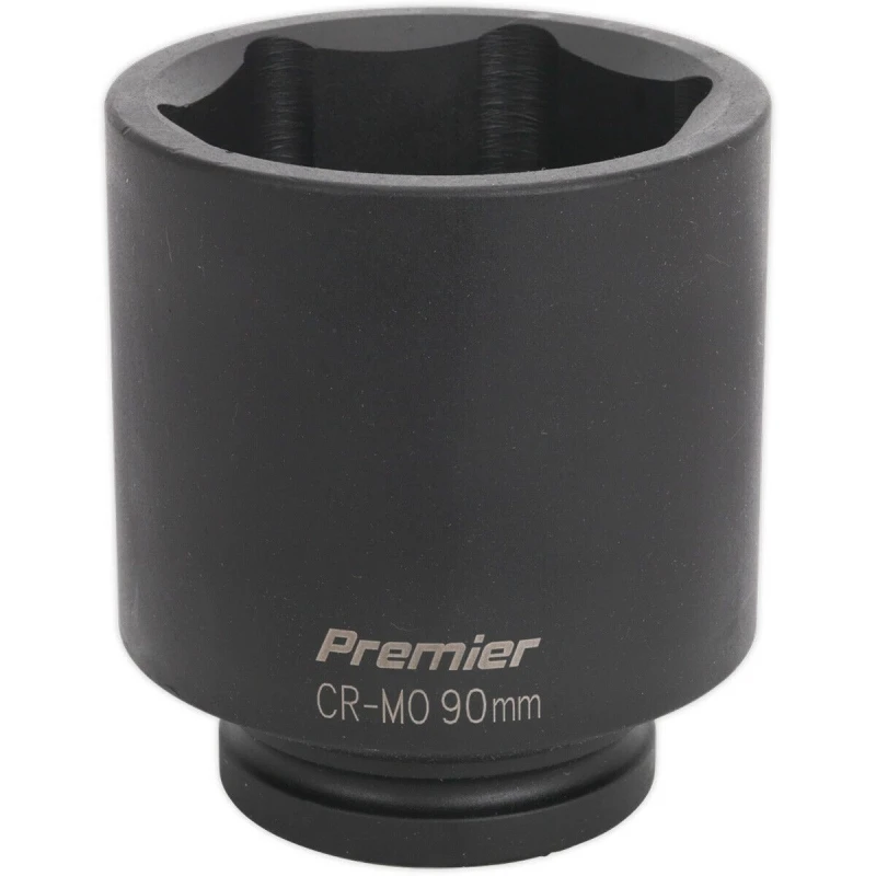 Image of Loops 90mm Forged Deep Impact Socket - 1" Sq Drive - Chromoly Wrench Socket Multi