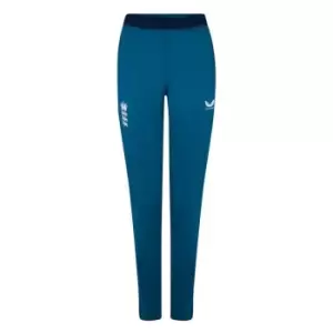 Image of Castore England Cricket Slim Fit Track Pants Womens - Blue