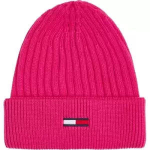 Image of Tommy Jeans Tjw Flag Beanie - Pink