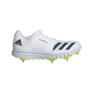 Image of adidas Howzat Junior Full Spike Cricket Shoes - White