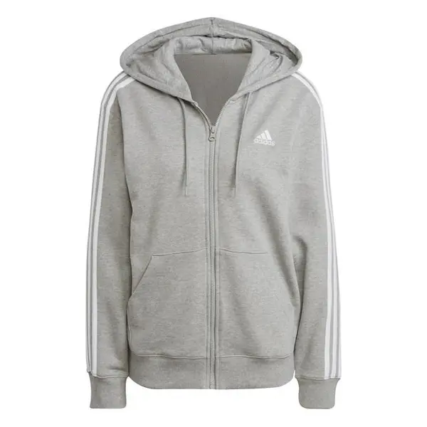Image of adidas 3 Stripe Zip Track Hoodie Ladies XS (4-6) Black 66532340290