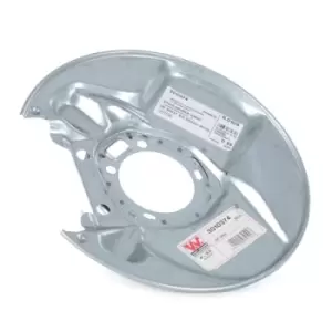 Image of VAN WEZEL Brake Disc Back Plate 3010374 Rear Brake Disc Back Protection Plate,Rear Brake Disc Cover Plate MERCEDES-BENZ,S-Klasse Limousine (W126)