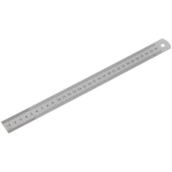 Image of Sealey Steel Rule 12" / 300mm