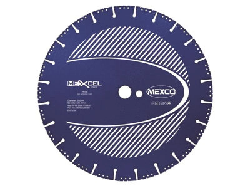 Image of Mexco Mexcel35025 Xcel Grade Metal Cut Diamond Blade 350 X 25.4mm Mexmexl350