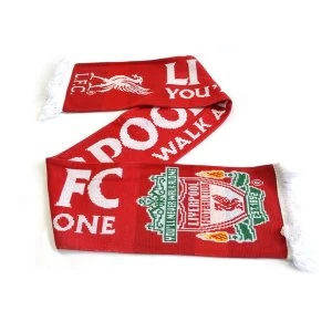 Image of Liverpool Gold Standard 2018 Jacquard Knit Scarf
