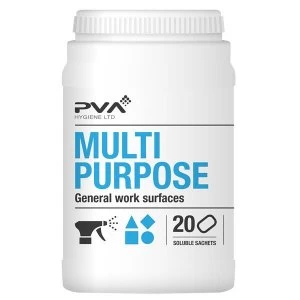 Image of PVA Hygiene Multi Purpose Cleaner Sachets Pack of 20