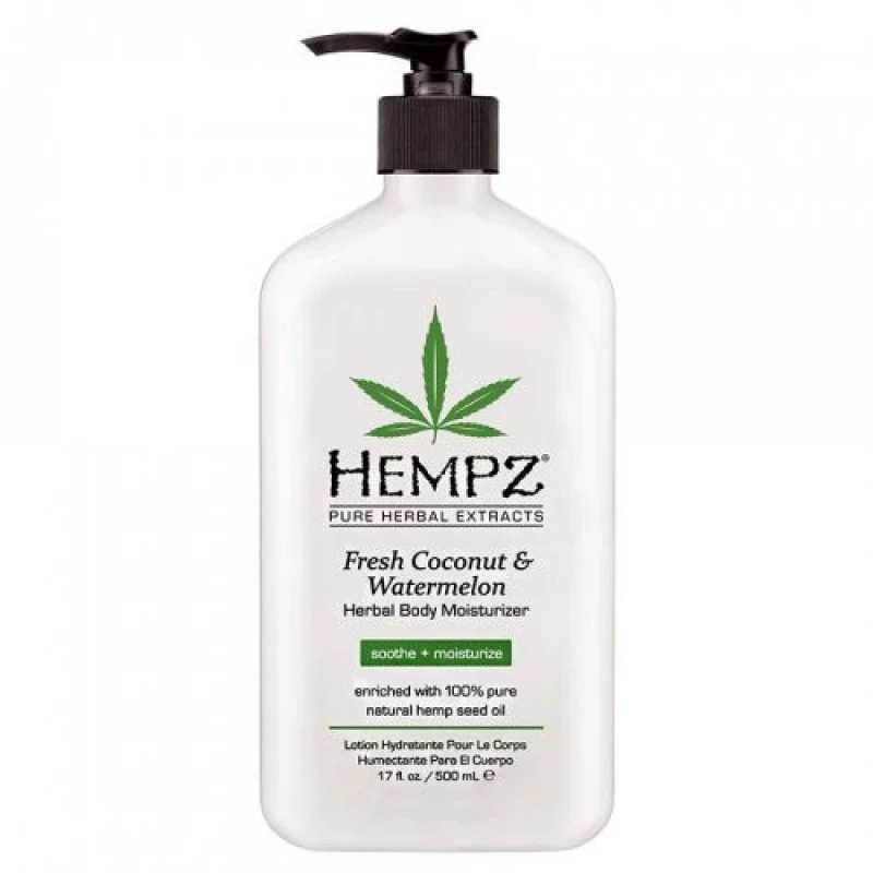 Image of Hempz Fresh Coconut & Watermelon Herbal Body Moisturizer 500ml