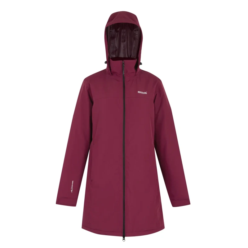 Image of Womens waterproof jacket Regatta Tamlin Rouge Female 42