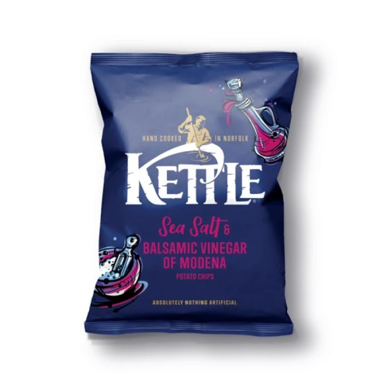 Image of Kettle Sea Salt and Balsamic Vinegar Crisps (54 Pack) FG001860