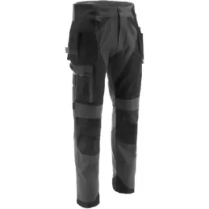 Image of Caterpillar Mens Advanced Trademark Trouser (34 inches) (Dark Shadow) - Dark Shadow