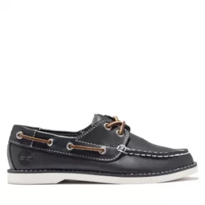 Image of Timberland Seabury Boat Shoe For Toddler In Navy Blue Kids, Size 11