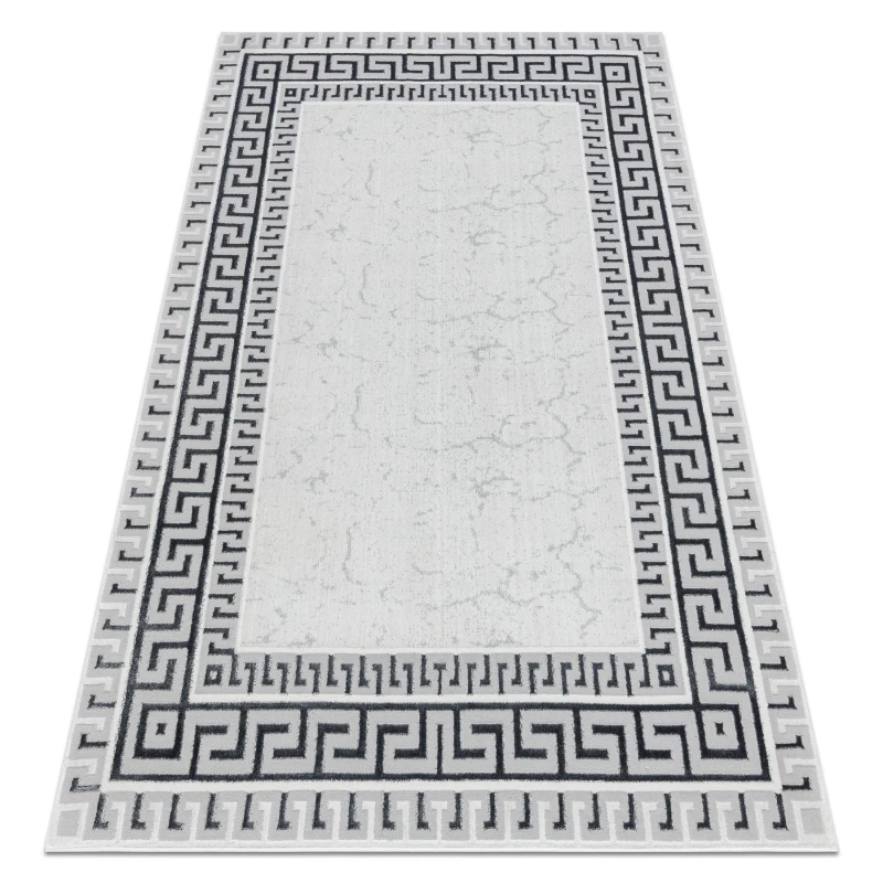 Image of RugsX Allure Rug in White Size: 140cm x 190cm White Unisex 140cm x 190 cm