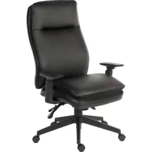 Image of Teknik Office Ergonomic Executive Plush Chair, black