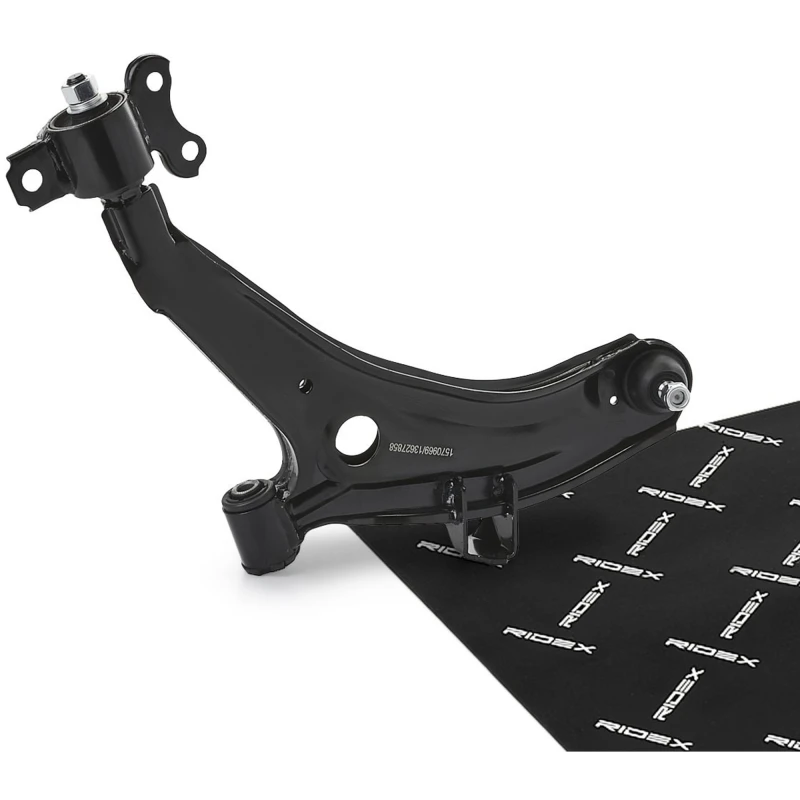 Image of RIDEX 273C0224 Suspension arm Control Arm, Sheet Steel, Left Sheet Steel Track Control Arm (273)