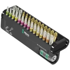 Image of Wera Bit-Check 30 Wood TX HF 1 05057436001 Bit set 30 Piece TORX, Phillips, Pozidriv