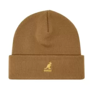Image of KANGOL Cuff Beanie Hat - Brown