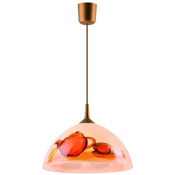 Image of Lamkur Lighting - Dome Pendants Kitchen, 1x E27