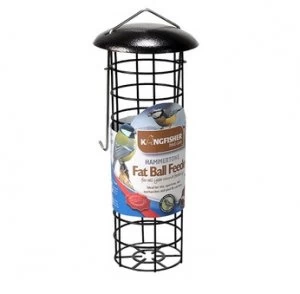 Image of Kingfisher Premium Hammertone Fat Ball Bird Feeder
