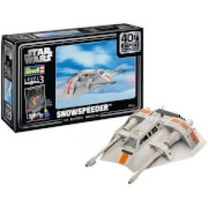 Image of Revell Gift Set - Snowspeeder (The Empire Strikes Back 40th Anniversary) Model (Scale 1:29)