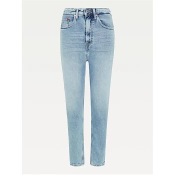 Image of Tommy Jeans Mom Jeans - DENIM LIGHT 1AB