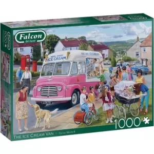 Image of Jumbo Falcon de Luxe The Ice Cream Van 1000 Piece Jigsaw Puzzle