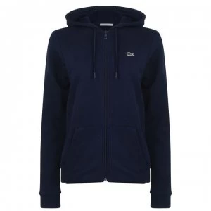 Image of Lacoste Sport Zip Hoodie - Navy Blue